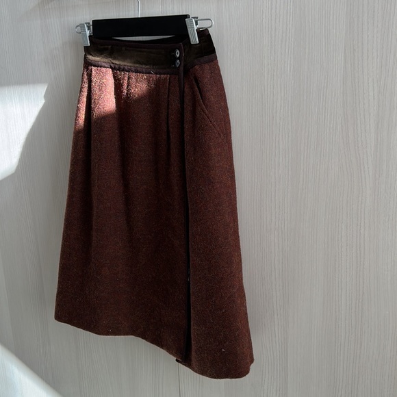 1970s Saint Laurent Rive Gauche knee length Russian Collection size EU 36 ( 4-6) - Picture 6 of 13